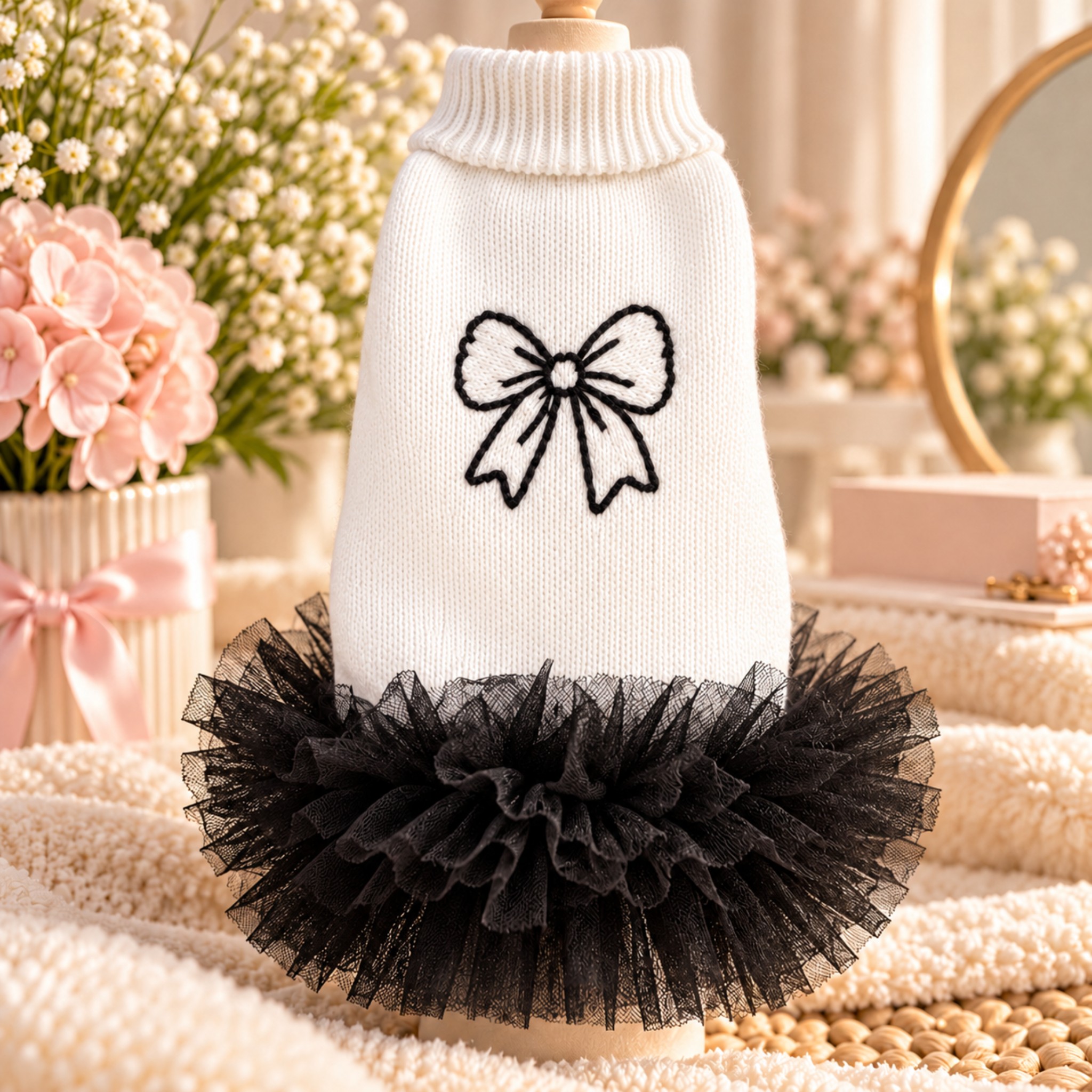 Maglioncino Fiocco di Tulle